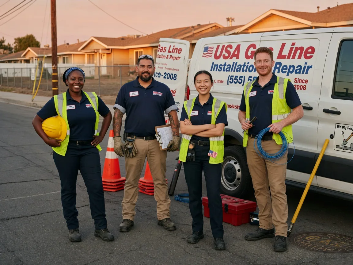 Gas Line Installation company in Foreston, MN